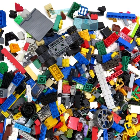 Lego-like Compatible Assorted Random Brics and Pieces Bulk Lot 8.8 lb - Picture 2 of 12